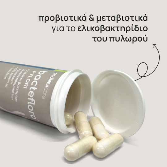 Olonea Bacteflora Pylori Probiotika & Präbiotika für den Helicobacter pylori 14 Kapseln