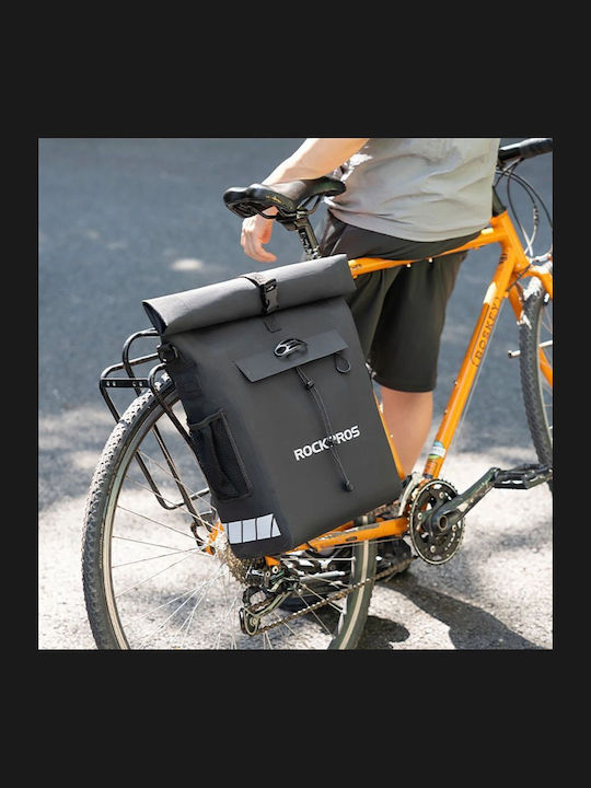 Rockbros Geantă Rucsac de Bicicletă 18l Neagră 304004-189242