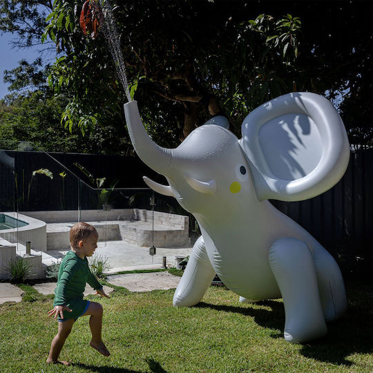 Sunnylife Надуваема Водна Играчка Giant Sprinkler Eli Elephant Сива
