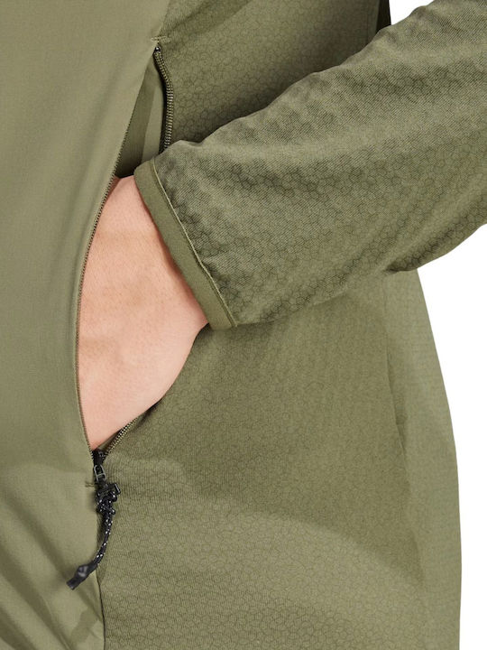 3 in 1 Winter Herren Jacken Winddicht Khaki