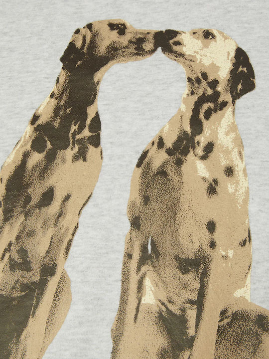 Dogged Crew Sweatshirt Gray