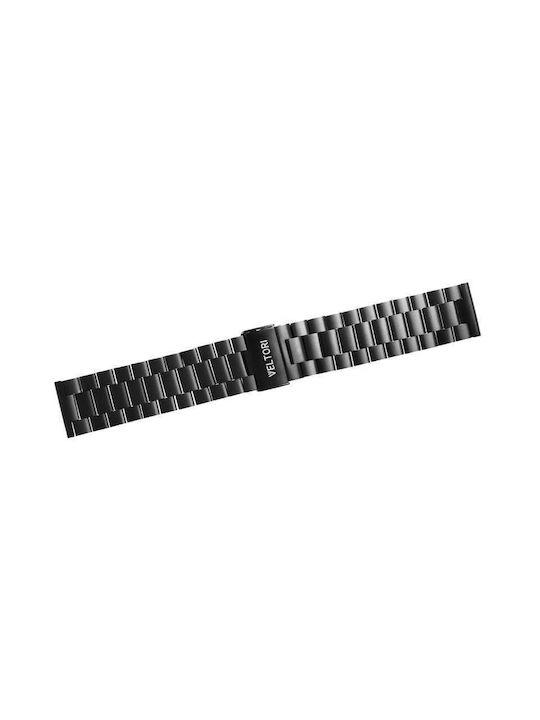 Veltori Veltori Tragbare Bänder Rostfreier Stahl Schwarz (Vt100 Vt150) Veltori Veltori Tragbare Bänder Rostfreier Stahl Schwarz (Vt100 Vt150)