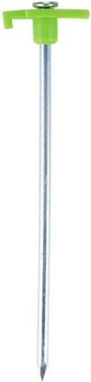 Tent Pegs 19cm Set 6 Pcs Metal Plastic Camp Active