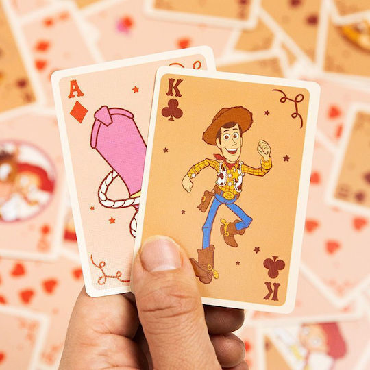 Toy Story Cowboy Kartenspiele In Einer Blechdose