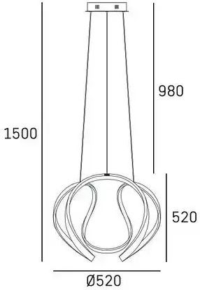COSMOLight Ceiling Light White LED