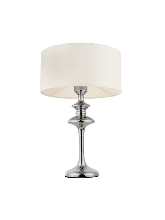 COSMOLight Table Lamp with Silver Shade and Base