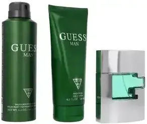 Guess Man Set Edt 75 Ml + Deodorant 226 Ml + Shower Gel 200 Ml Complete Gift