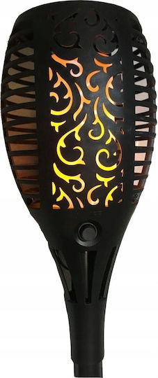 Saska Garden Torch Solar Lamp Dancing Flames 3in1 10x10x86cm 12 Led