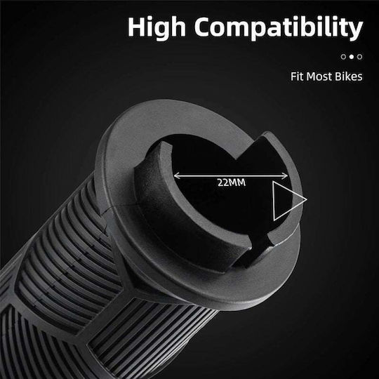 Rockbros 40720007001 Bicycle Grips Reflector Black Black