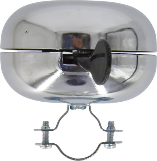 Retro Bicycle Bell 80x50mm Silver Xqmax