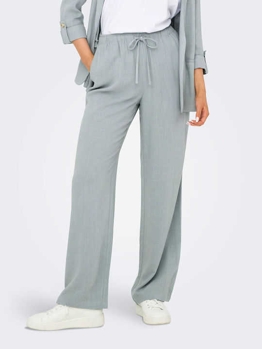Women's Fabric Trousers Abyss