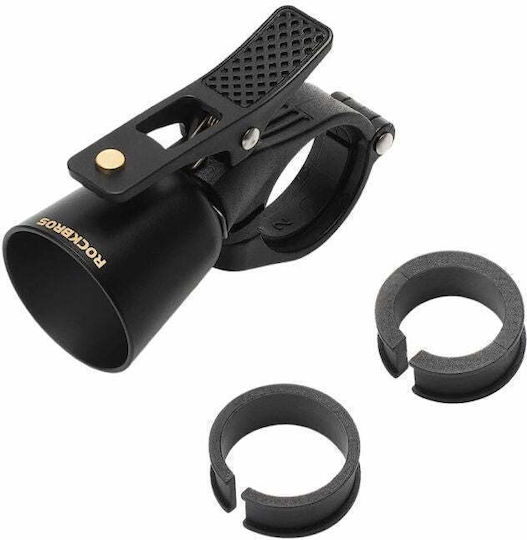 Rockbros Aluminum Bicycle Bell Black Black