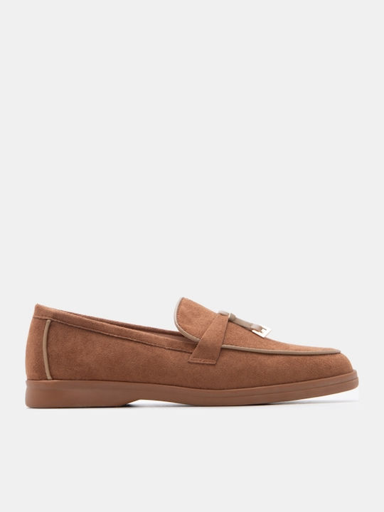 Women's Moccasins In Brown Colour