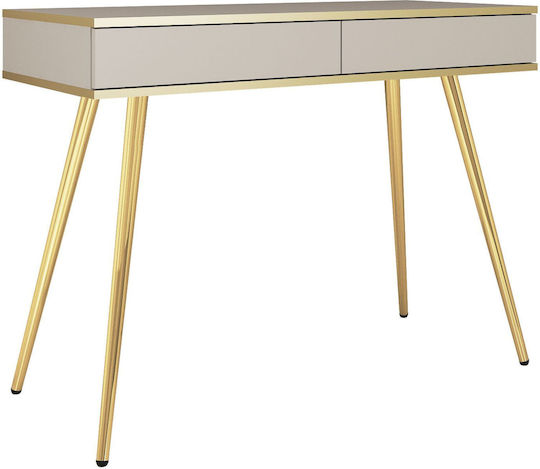 Konsole Beige With Gold L102xB50xH80cm