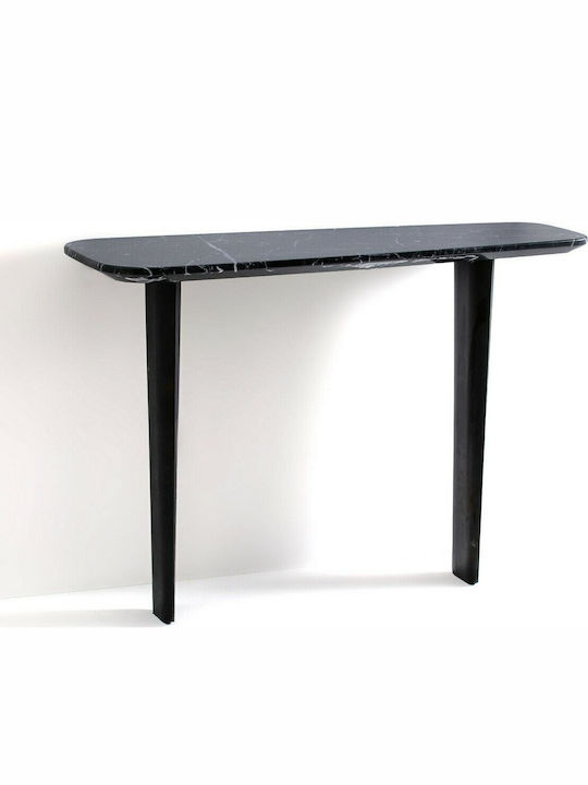 Dolmena Console Table Μαύρη L111xW40xH75cm