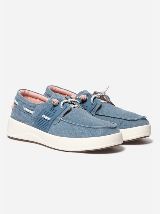 Γυναικεία Boat Shoes σε Μπλε Χρώμα