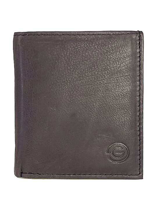 Herrenbrieftasche aus Leder mit RFID Braun CG-17F