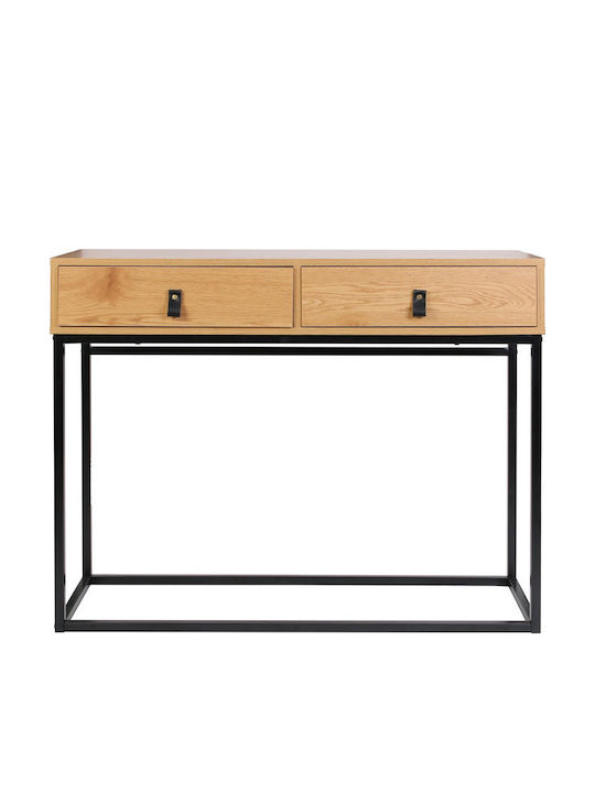 Console Table Wood & Metal Metal L100xW35xH80.5cm