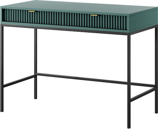 Nova Console Table Wood & Metal Green+ Black L103.5xW50xH77.6cm Nova Console Table Wood & Metal Green+ Black L103.5xW50xH77.6cm
