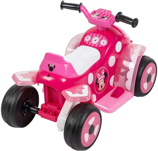 Παιδική Μηχανή Minnie Ηλεκτροκίνητη 6 Volt Ροζ για 1+ ετών