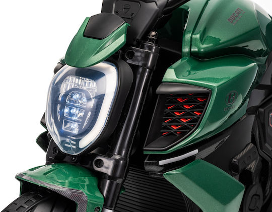 Παιδική Μηχανή Licensed Ducati Diavel & Bentley Ηλεκτροκίνητη 12 Volt Πράσινη