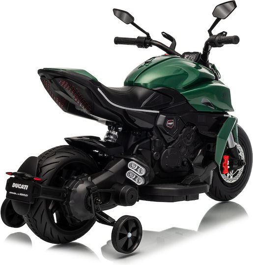 Παιδική Μηχανή Licensed Ducati Diavel & Bentley Ηλεκτροκίνητη 12 Volt Πράσινη