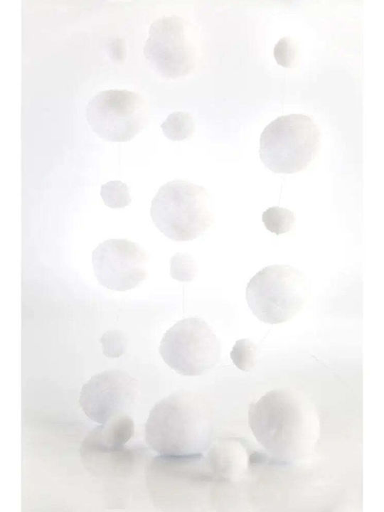 Eurolamp Eurolamp Snowy Plastic Christmas Garland
