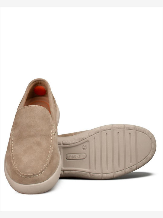 Men's Loafers in Beige Colour