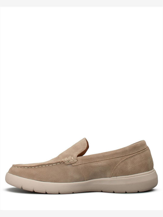 Men's Loafers in Beige Colour