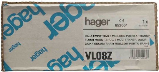 Hager Cosmos Ηλεκτρολογικός Πίνακας Χωνευτός