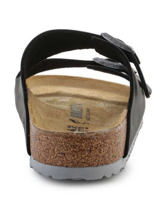 Leather Men's Sandals in Black Colour