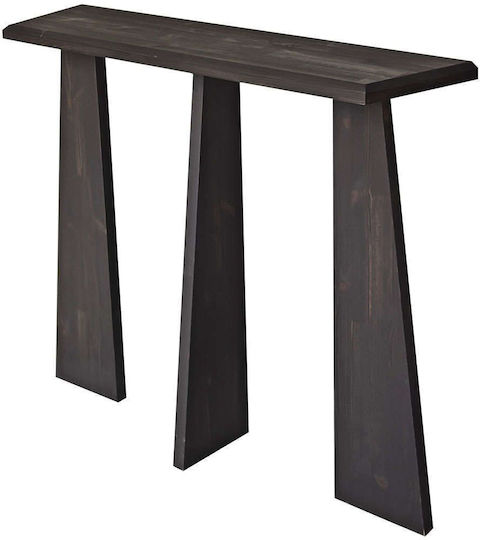 Cleopatra Console 552nos1905 100x28x83cm Anthracite Wood