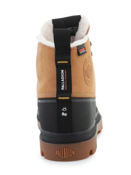 Palladium Pampa Men's Waterproof Brown Hiking Shoes