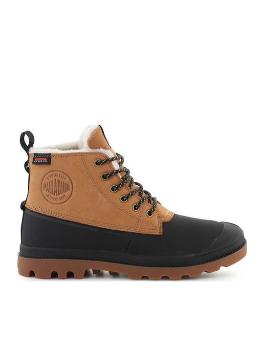 Palladium Pampa Men's Waterproof Brown Hiking Shoes