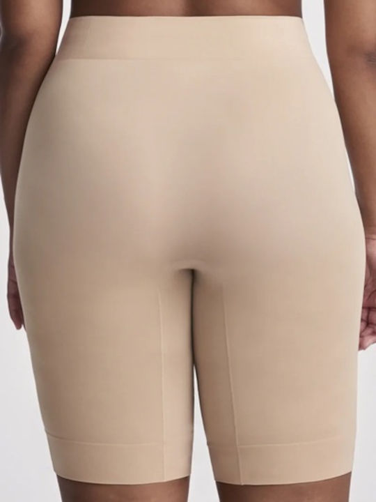 Diana Boxer Straffende Nahtlose Beige