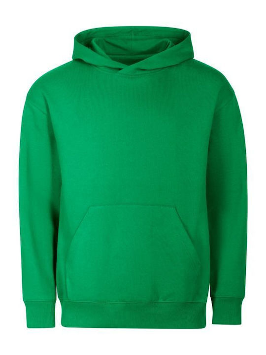Γυναικείο Φούτερ με Κουκούλα Grass Green