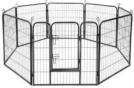 Rebel Dog Park Made of Metal 80 x 80 cm