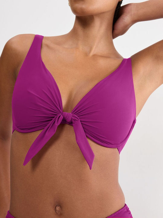 Top Bikini Sutien Fucsia