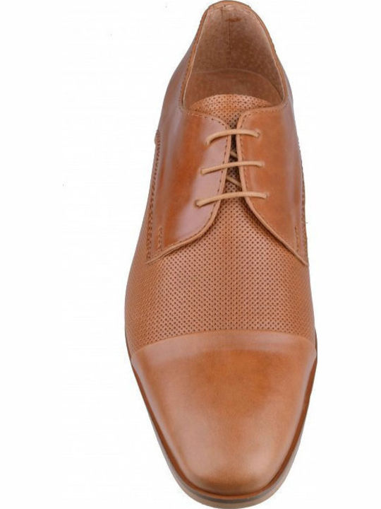 Leather Men's Dress Shoes Tabac Brown