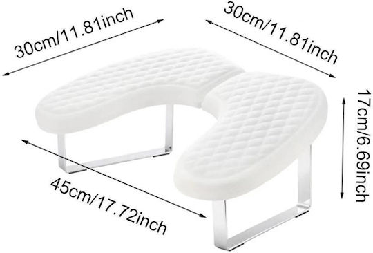 Manicure Arm Rest White Nail Arm Rest Manicure