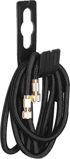 Hose Hanger Plastic Saddle 22.5x7.5cm Black