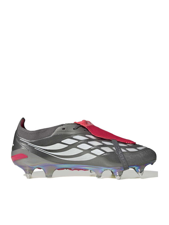 adidas Predator Elite Football Shoes with Cleats SG Gray