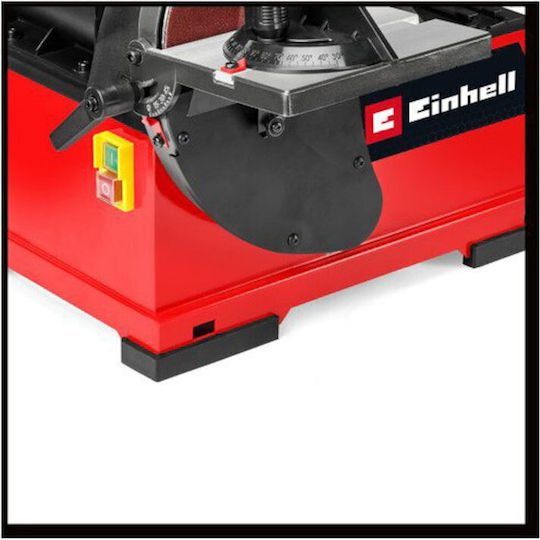 Einhell Stationary Belt Disc Sander Einhell Te-us 400 400 W 150 Mm Disc 100 X 914 Mm Belt Maximum Belt Speed 348 M Min Including Accessories Multicolor