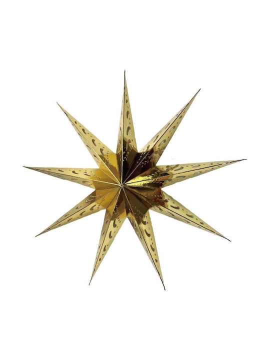 Saska Garden Christmas Illuminated Paper Pendant Star
