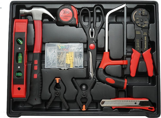 Tool Set 186 Pieces Trolley and Transport Tool Case