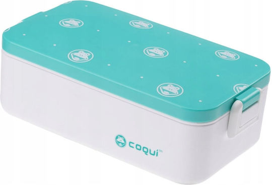 Coqui Неръждаема Стомана Детска Кутия За Храна 0.5 Литра Сива 19 x 11 x 6.5 см