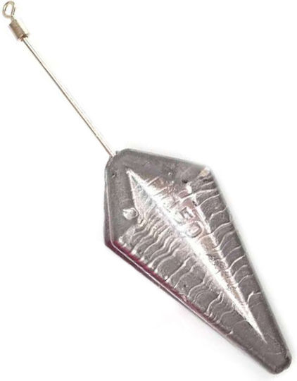 Greutate Sinker Yuki Pyramid Surf Sinker Portocaliu Fosforescent 113gr