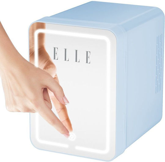 Mini-frigider de cosmetice albastru