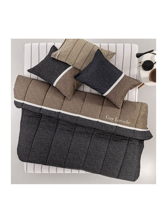 Guy Laroche Duvet Queen 220x240cm Beverly Carbon 530 GSMGsm