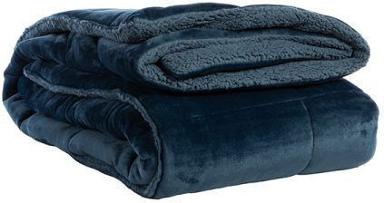 Nef-Nef Homeware Duvet Cover with Microfiber Filling Single 160x220cm Singular Blue 250 GSMGsm